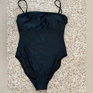 Jcrew one piece black swimsuit NEW